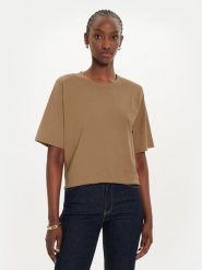 ViCOLO T-Shirt UB0294 Brązowy Regular Fit. Brązowe t-shirty ViCOLO, l, bez wzorów, z bawełny, bez kołnierzyka, bez ramiączek. Za 89.99 zł.