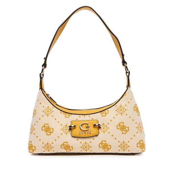 Torebka Guess. Brązowe torebki klasyczne Guess, z aplikacjami, klasyczne, bez dodatków. Za 329.99 zł.