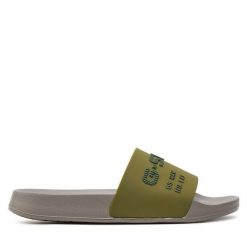 Klapki G-Star Raw. Szare klapki G-Star Raw, bez wzorów, retro, bez obcasa, bez zapięcia. Za 149.99 zł.
