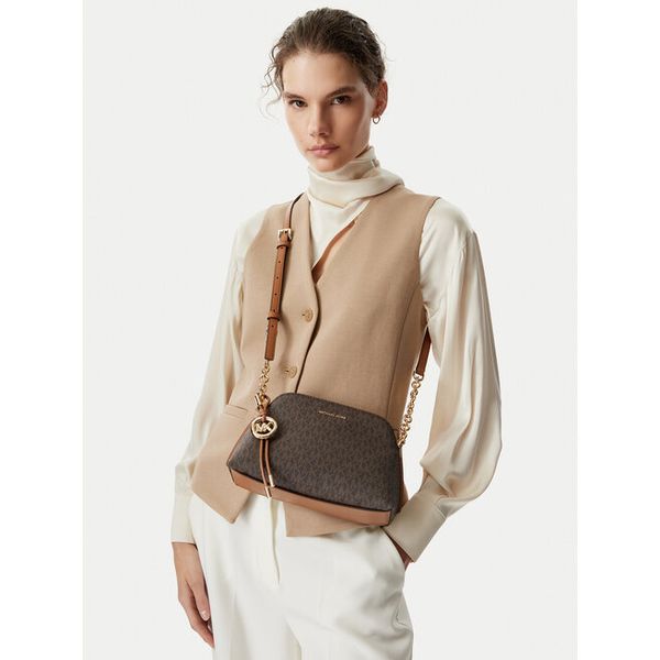 Torebka MICHAEL Michael Kors. Brązowe listonoszki MICHAEL Michael Kors, bez wzorów, bez dodatków. Za 1,019.00 zł.
