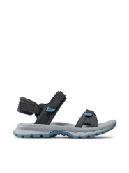 Merrell Sandały Cedrus Convert J036242 Szary. Szare sandały Merrell, bez wzorów, ze skóry, sportowe, bez obcasa, bez zapięcia. Za 259.99 zł.