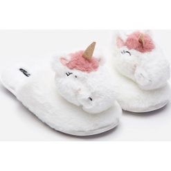 Kapcie Unicorn - Wielobarwny. Kapcie House, bez wzorów. Za 59.99 zł.