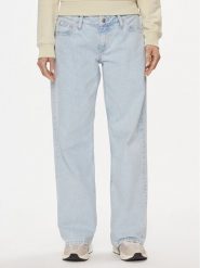 Calvin Klein Jeans Jeansy J20J223306 Błękitny Baggy Fit. Niebieskie jeansy Calvin Klein Jeans, bez wzorów, z bawełny. Za 299.99 zł.