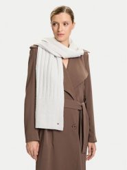 Tommy Hilfiger Szalik Flag Fluffy AW0AW17787 Szary. Szare szaliki i kominy Tommy Hilfiger, bez wzorów, z materiału. Za 229.99 zł.