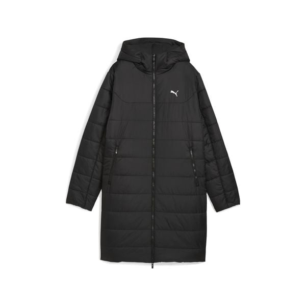 Damska wyściełana parka Essentials z kapturem PUMA. Białe płaszcze Puma, m, bez wzorów, z materiału, eleganckie, z kapturem. Za 366.99 zł.