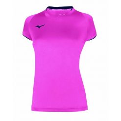 Koszulka mizuno femme Core. Czerwone t-shirty sportowe Mizuno, bez wzorów, bez ramiączek, do biegania. Za 137.50 zł.