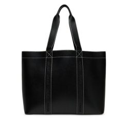 Torebka HUGO. Czarne shopper bag Hugo, bez wzorów, bez dodatków. Za 849.99 zł.