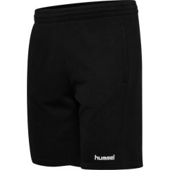 Spodenki bawełniane sportowe damskie Hummel Go Cotton Bermuda Shorts Woman. Czarne szorty sportowe Hummel, bez wzorów, z bawełny, do piłki ręcznej. Za 118.00 zł.