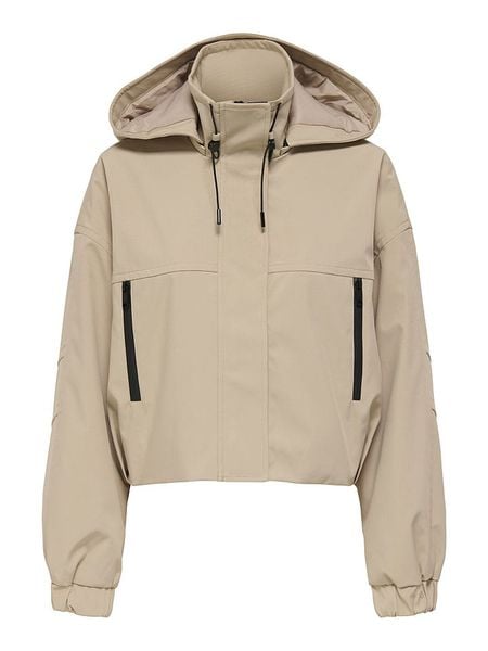 ONLY Kurtka przejściowa w kolorze beżowym rozmiar: M. Brązowe kurtki ONLY, m, bez wzorów, bez kaptura. Za 135.49 zł.