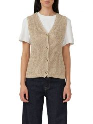 S.Oliver Kardigan w kolorze beżowym rozmiar: 34. Brązowe swetry S.Oliver, s, bez wzorów, bez ramiączek. Za 108.99 zł.