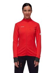 Mammut Kurtka polarowa "Taiss Light ML" w kolorze czerwonym rozmiar: L. Czerwone kurtki Mammut, l, bez wzorów, z materiału, bez kaptura. Za 341.45 zł.