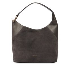 Torebka Furla. Szare torebki klasyczne Furla, bez wzorów, klasyczne, bez dodatków. Za 1,839.00 zł.