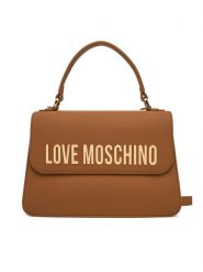 LOVE MOSCHINO Torebka JC4032PP1MKD0201 Brązowy. Brązowe torebki klasyczne Love Moschino, bez wzorów, ze skóry, bez dodatków. Za 579.99 zł.