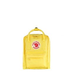 Plecak Fjallraven Kanken Mini - corn. Żółte plecaki Fjällräven, bez wzorów, bez dodatków. Za 329.99 zł.