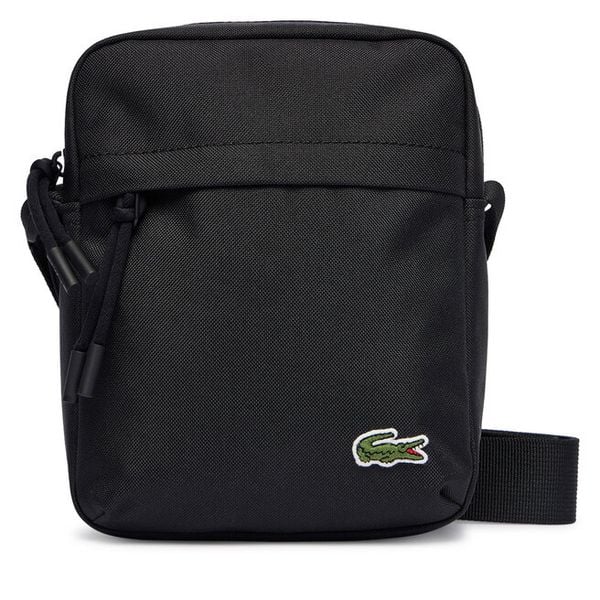 Saszetka Lacoste. Czarne nerki i saszetki Lacoste, bez wzorów, młodzieżowe, bez dodatków. Za 249.99 zł.