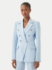 Maryley Marynarka 26EB139/43MA Niebieski jasny Regular Fit. Niebieskie marynarki i żakiety Maryley, s, bez wzorów, z syntetyku, bez ramiączek. Za 579.99 zł.