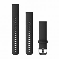 Bransoleta z szybkim zapięciem Garmin 18 mm. Czarne zegarki Garmin. Za 195.00 zł.