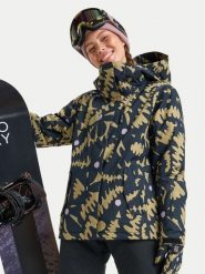 Roxy Kurtka snowboardowa Jetty ERJTJ03529 Czarny Regular Fit. Czarne kurtki narciarskie Roxy, na zimę, xs, bez wzorów, z syntetyku, bez kaptura, narciarskie. Za 459.99 zł.