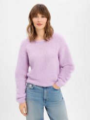 American vintage Sweter damski z dzianiny z zawartością alpaki Kobiety lila jednolity, M. Swetry American Vintage, m, bez wzorów, z dzianiny, vintage, bez ramiączek. Za 799.95 zł.