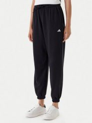 Adidas Spodnie dresowe Essentials Small Logo JD7999 Czarny Loose Fit. Czarne spodnie dresowe adidas, bez wzorów, z bawełny. Za 199.99 zł.