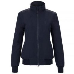 Kurtka jeździecka damska Equestrian Queen Adalynn zasuwana. Czarne kurtki EQUESTRIAN QUEEN, s, z aplikacjami, z materiału, eleganckie, bez kaptura. Za 436.99 zł.