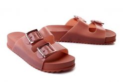 ZAXY HH285156 PARTNER III FEM broket nude, klapki damskie. Czerwone klapki Zaxy, bez wzorów, bez obcasa, bez zapięcia. Za 199.90 zł.