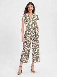 More & More Kombinezon Kobiety zielony, 34. Zielone kombinezony More & More, na lato, bez wzorów, z materiału, eleganckie, bez kołnierzyka, bez ramiączek. Za 329.95 zł.