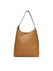 Tory Burch Torebka Romy Hobo 170964 Brązowy. Brązowe torebki klasyczne Tory Burch, bez wzorów, ze skóry, bez dodatków. Za 2,689.00 zł.