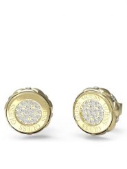 Guess Kolczyki JUBE04 595JW Złoty. Żółte kolczyki Guess, metalowe. Za 139.99 zł.