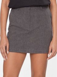 JDY Spódnica mini Sabina 15312394 Szary Regular Fit. Szare spódnice JDY, m, bez wzorów, z syntetyku, mini. Za 79.99 zł.