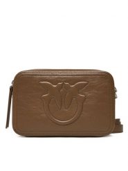 PINKO Torebka Carrie Camera Bag Classic PE 25 PLTT 104336 A26J Zielony. Zielone listonoszki Pinko, bez wzorów, ze skóry, bez dodatków. Za 1,649.00 zł.