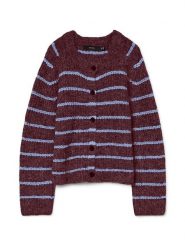 Vero Moda Kardigan w kolorze bordowym rozmiar: L. Czerwone swetry Vero Moda, l, bez wzorów, z wełny, bez ramiączek. Za 149.31 zł.