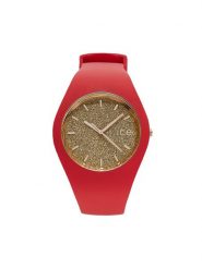 Ice-Watch Zegarek Glitter 21080 Czerwony. Czerwone, analogowe zegarki Ice Watch. Za 259.99 zł.