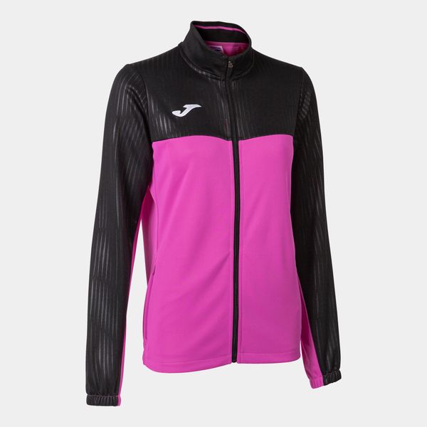 Bluza tenisowa damska Joma Montreal Full Zip. Czarne bluzy Joma, xs, bez wzorów, sportowe, bez ramiączek, bez kaptura. Za 149.00 zł.