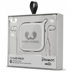 Fresh 'n Rebel Gift Pack Vibe Wireless & Pebble Cloud. Słuchawki douszne marki Fresh N Rebel. W wyprzedaży za 129.00 zł.