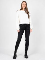 Silvian Heach Sweter | PGA22142MA | Kobieta | Kremowy. Białe swetry Silvian Heach, l, bez wzorów, z dzianiny, bez ramiączek. W wyprzedaży za 199.00 zł.
