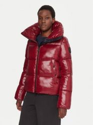 Save The Duck Kurtka zimowa D39370W LOVE21 Bordowy Regular Fit. Czerwone kurtki Save the duck, na zimę, bez wzorów, z syntetyku, bez kaptura. Za 1,539.00 zł.