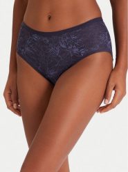 Triumph Figi klasyczne z wysokim stanem Amourette Charm 10216997 Granatowy. Niebieskie figi Triumph, bez wzorów, z syntetyku, z podwyższonym stanem. Za 78.00 zł.