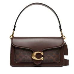 Torebka Coach. Brązowe torebki klasyczne Coach, bez wzorów, klasyczne, bez dodatków. Za 2,179.00 zł.