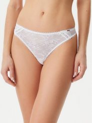 Dorina Stringi Arya FXTH0004LA176 Biały. Białe stringi Dorina, bez wzorów, z syntetyku. Za 29.99 zł.