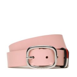 Pasek Damski Tommy Jeans. Czerwone paski Tommy Jeans, bez wzorów, z jeansu. Za 119.99 zł.