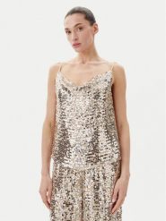 Bruuns Bazaar Top Meria BBW4389 Srebrny Loose Fit. Szare topy Bruuns Bazaar, bez wzorów, z wiskozy, bez kołnierzyka, bez ramiączek. Za 229.99 zł.