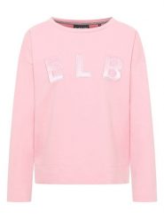 ELBSAND Bluza "Aleah" w kolorze jasnoróżowym rozmiar: XL. Różowe bluzy ELBSAND, xl, bez wzorów, z bawełny, bez ramiączek, bez kaptura. Za 130.99 zł.