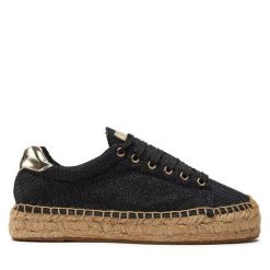 Espadryle REPLAY. Czarne espadryle Replay, bez wzorów, bez obcasa. Za 319.99 zł.