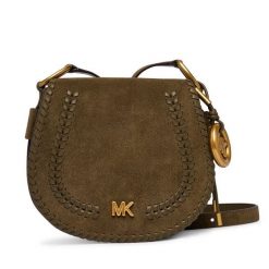 Torebka MICHAEL Michael Kors. Zielone listonoszki MICHAEL Michael Kors, bez wzorów, bez dodatków. Za 1,329.00 zł.