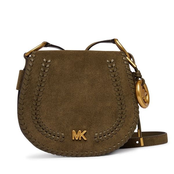 Torebka MICHAEL Michael Kors. Zielone listonoszki MICHAEL Michael Kors, bez wzorów, bez dodatków. Za 1,329.00 zł.