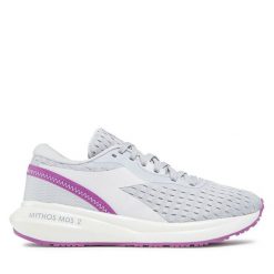 Buty do biegania Diadora. Szare buty do biegania Diadora, bez wzorów, bez zapięcia, do biegania. Za 399.99 zł.