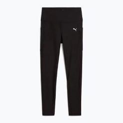 Legginsy do biegania damskie PUMA Run Velocity FL. Czarne legginsy Puma, bez wzorów, sportowe. Za 169.99 zł.