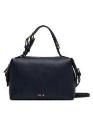 Furla Torebka Double Mini WE00870 BX3036 KH 4852S Granatowy. Niebieskie torebki klasyczne Furla, bez wzorów, ze skóry, bez dodatków. Za 1,179.00 zł.