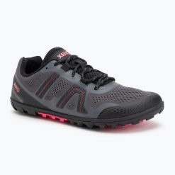 Buty barefoot damskie Xero Shoes Mesa Trail II. Szare buty trekkingowe XERO SHOES, bez zapięcia. Za 589.99 zł.